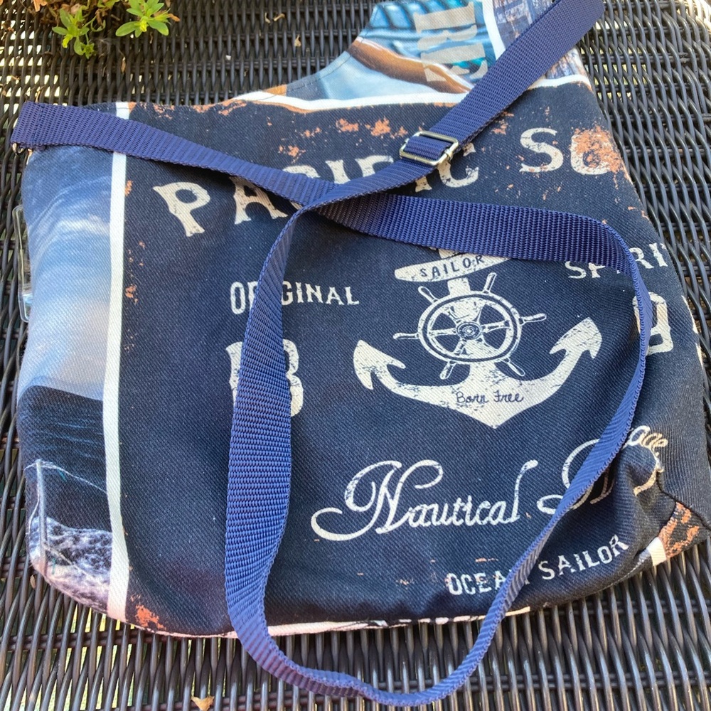 Fabric crossbody bag - Picture 6 of 6